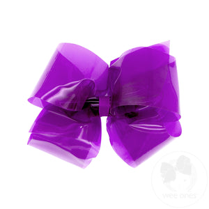 King WeeSplash Colored Vinyl Bow with Plain Wrap