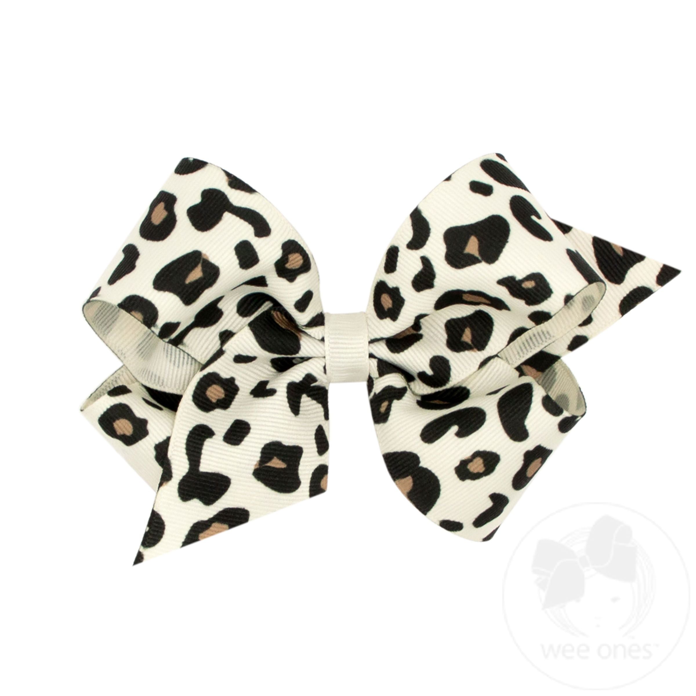 5 Cow Print Hair Bow  Simple Unique Bows, LLC