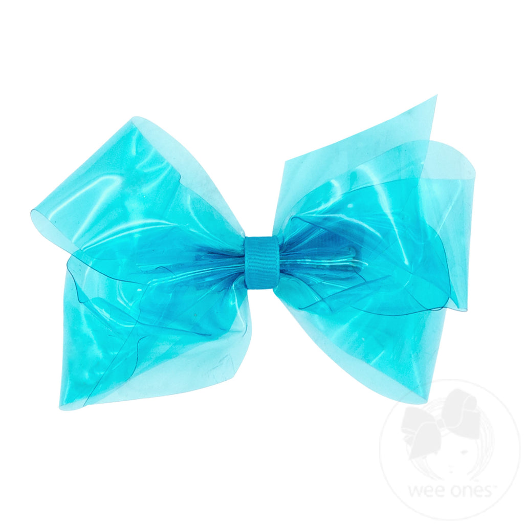 Medium WeeSplash Colored Swim Bow with Plain Wrap