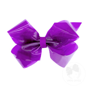 Medium WeeSplash Colored Swim Bow with Plain Wrap