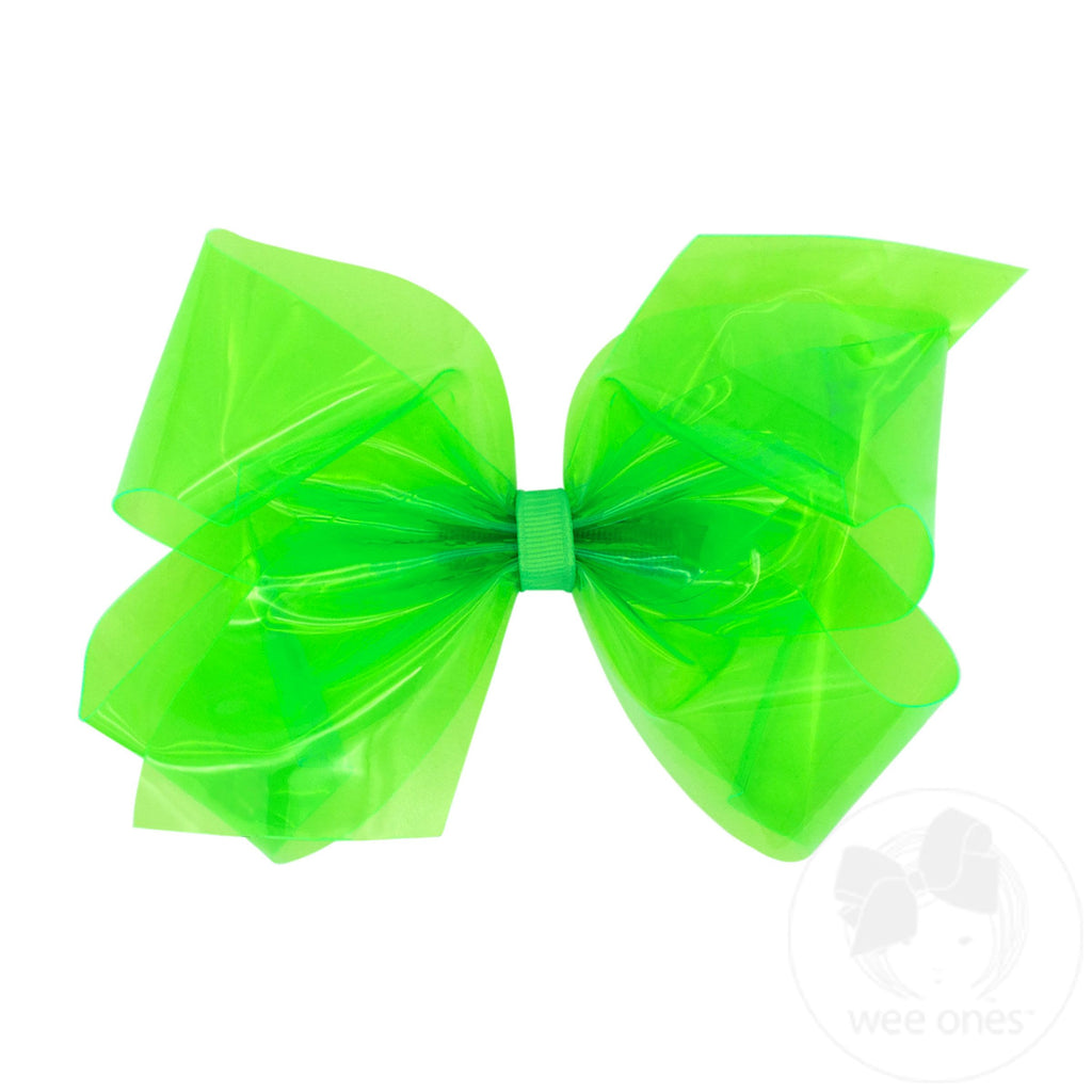 King WeeSplash Colored Vinyl Bow with Plain Wrap