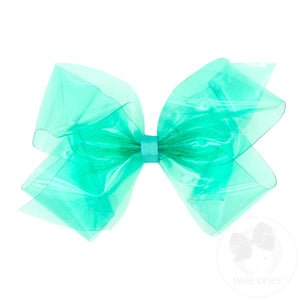 King WeeSplash Colored Vinyl Bow with Plain Wrap