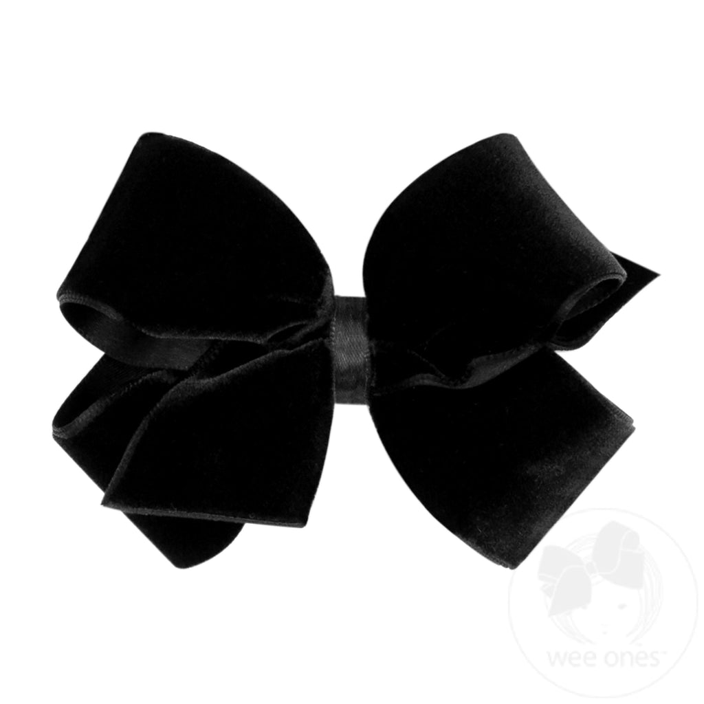 Small Classic Velvet Bow