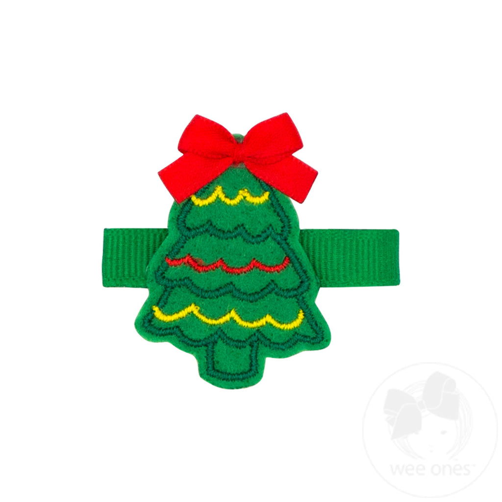 Felt Holiday-themed Hair Clip