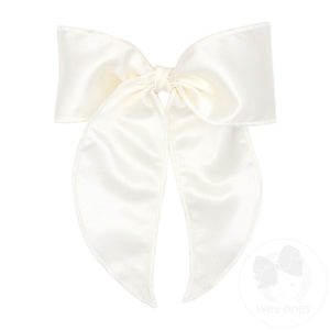 King Satin Bowtie with Twisted Wrap and Whimsy Tails