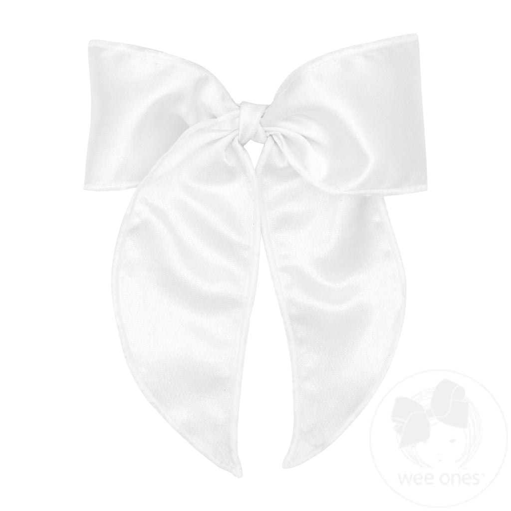 King Satin Bowtie with Twisted Wrap and Whimsy Tails