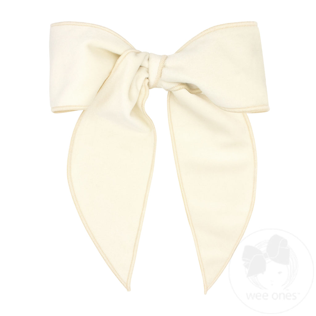 King Velvet Bowtie with Twisted Wrap and Whimsy Tails