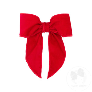 Medium Corduroy Bowtie with Twisted Wrap and Whimsy Tails