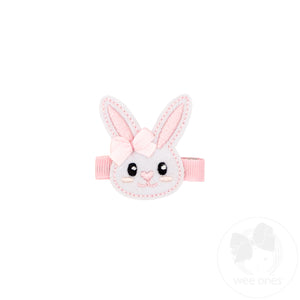 Felt Bunny Face Hair Clip