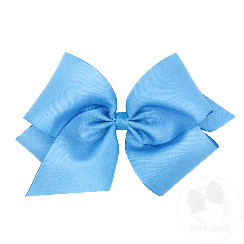 King Taffetta Hair Bow