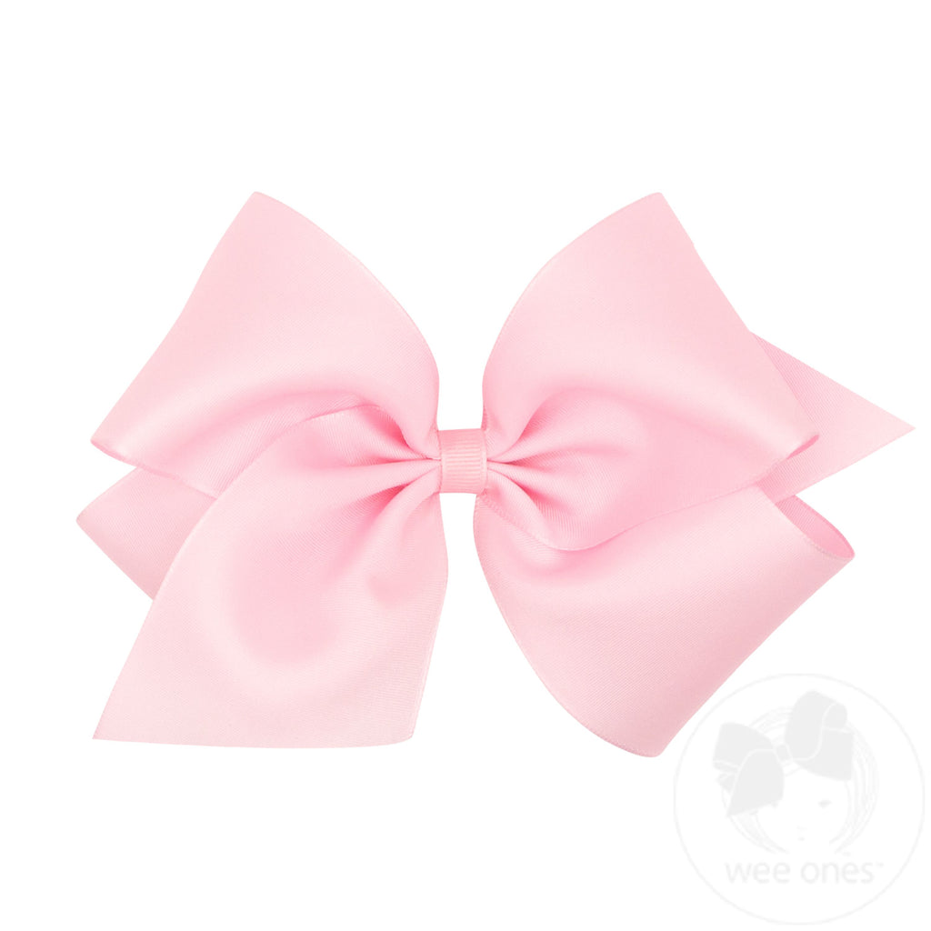 King Taffetta Hair Bow