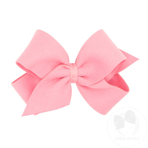 King Soft and Cozy Brushed Fleece Fabric Hair Bow