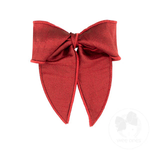 Medium Dupioni Bowtie with Twisted Wrap and Whimsy Tails