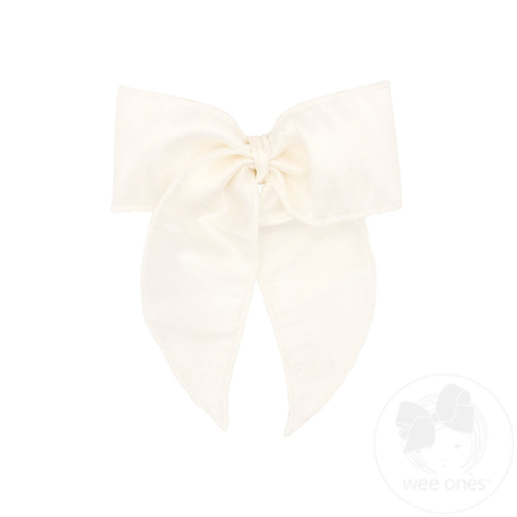 Medium Dupioni Bowtie with Twisted Wrap and Whimsy Tails