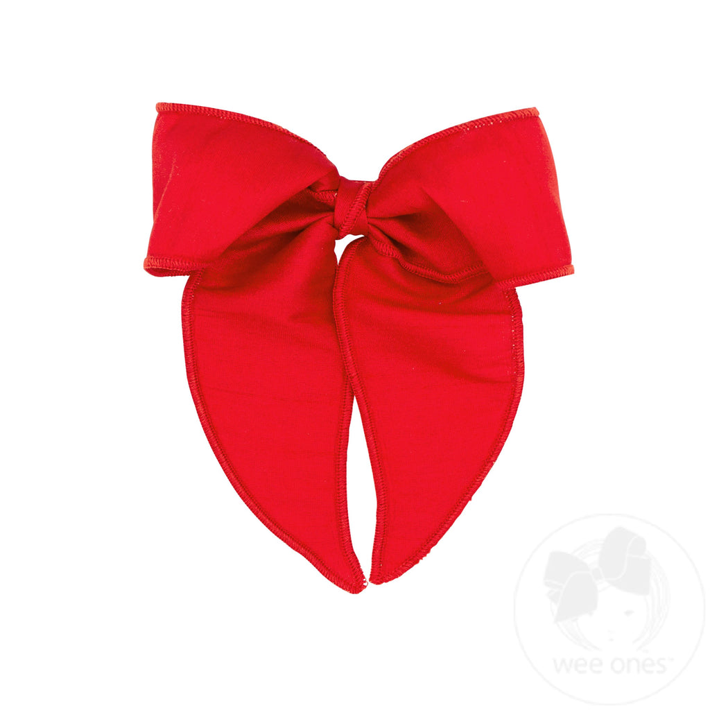 Medium Dupioni Bowtie with Twisted Wrap and Whimsy Tails