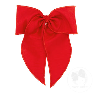 King Dupioni Bowtie with Twisted Wrap and Whimsy Tails