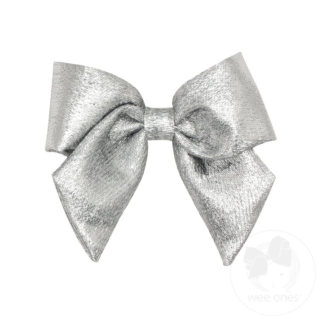 Metallic Lamé  Bowtie with Tails