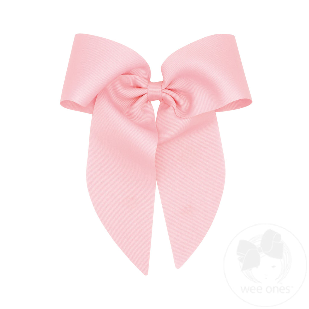 King Grosgrain Bowtie with Flat Wrap and Whimsy Tails