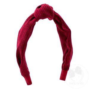 Limited Release Fall Corduroy Knot Headband