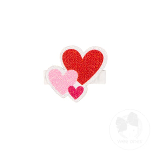 Heart Glitter Stacker