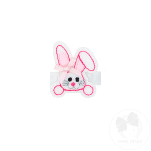 Easter Bunny Embroidered Felt Stacker Clip