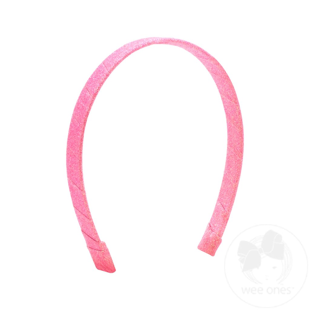 Glitter Vinyl Wrapped Headband