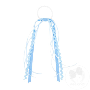 Grosgrain and Ric-Rac Ribbon Streamer Pony
