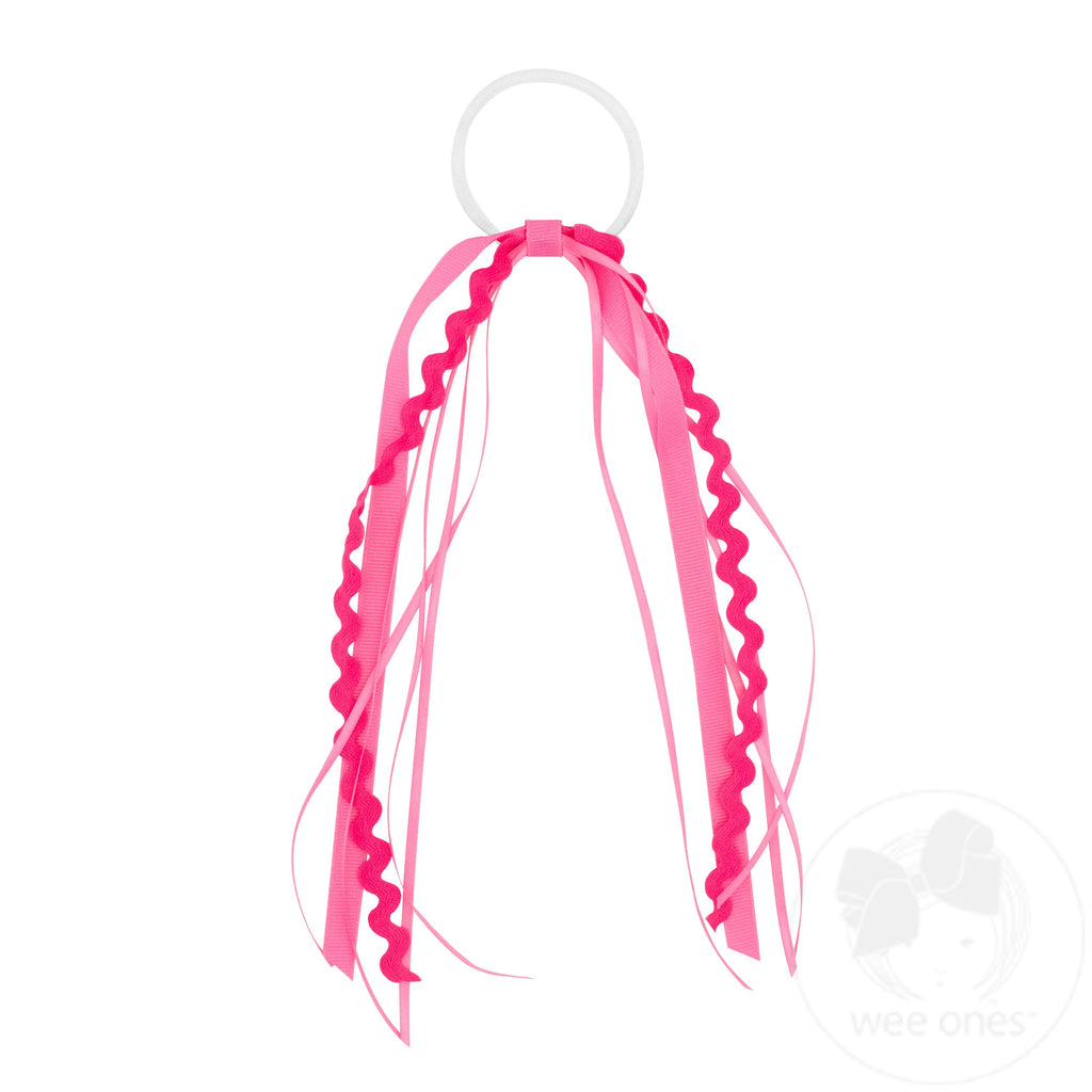 Grosgrain and Ric-Rac Ribbon Streamer Pony