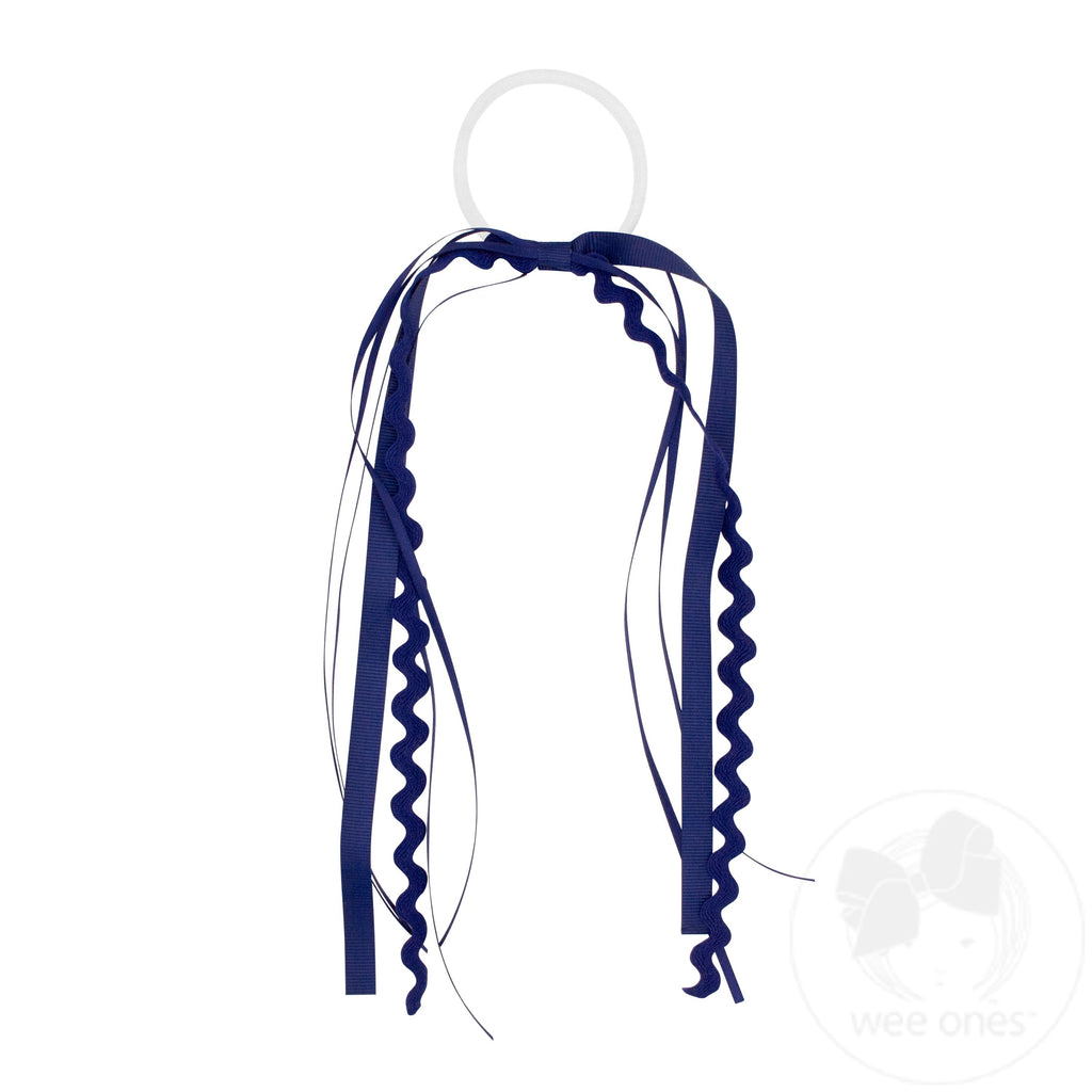 Grosgrain and Ric-Rac Ribbon Streamer Pony