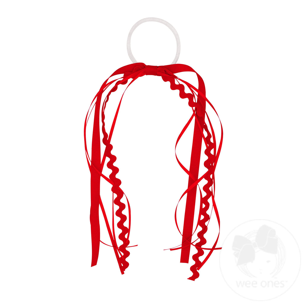 Grosgrain and Ric-Rac Ribbon Streamer Pony