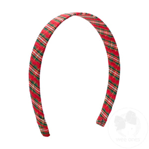 Christmas Plaid Headband
