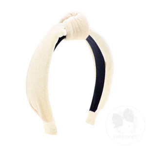 Sparkle Velvet Knot Headband