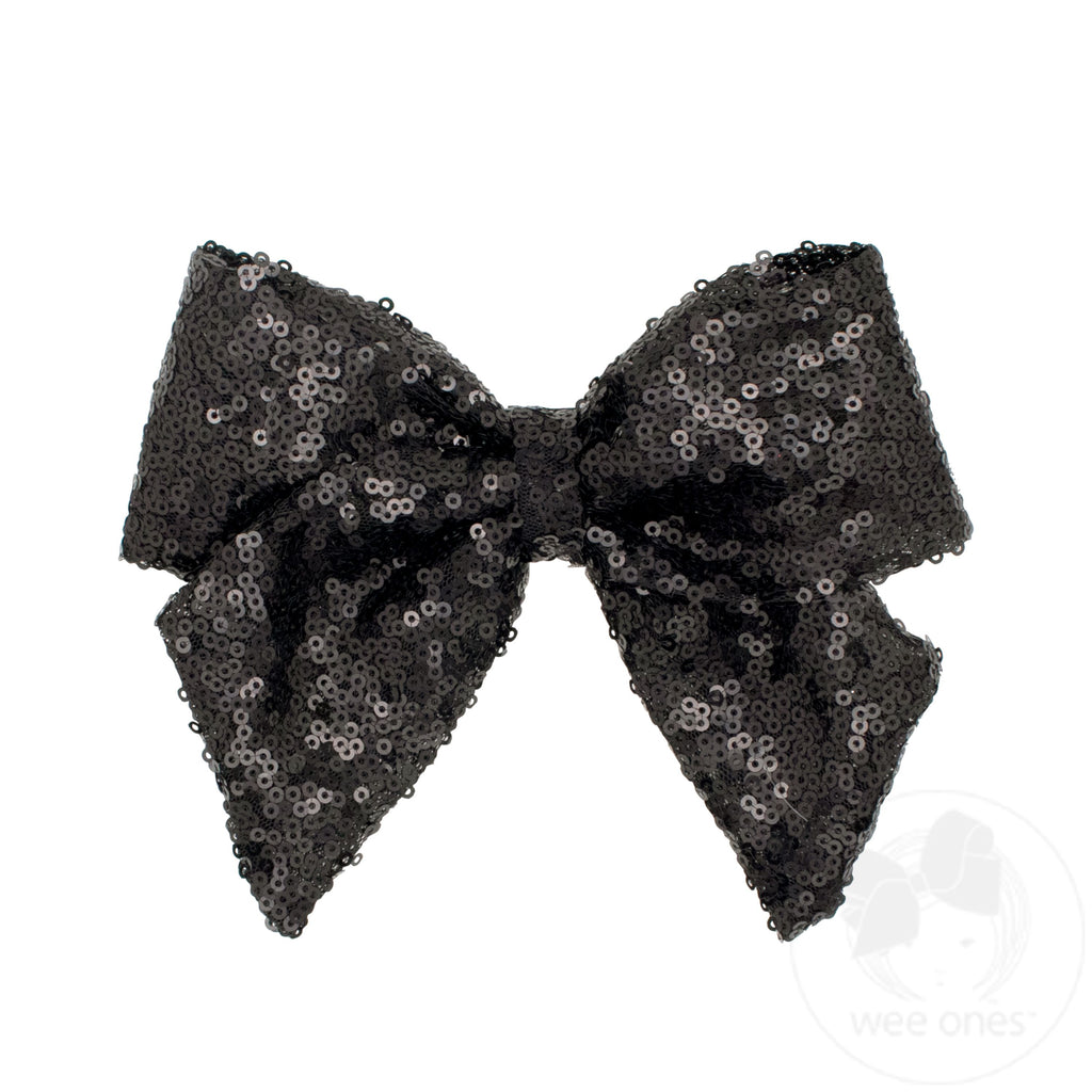 King Sequin Bowtie with Tails