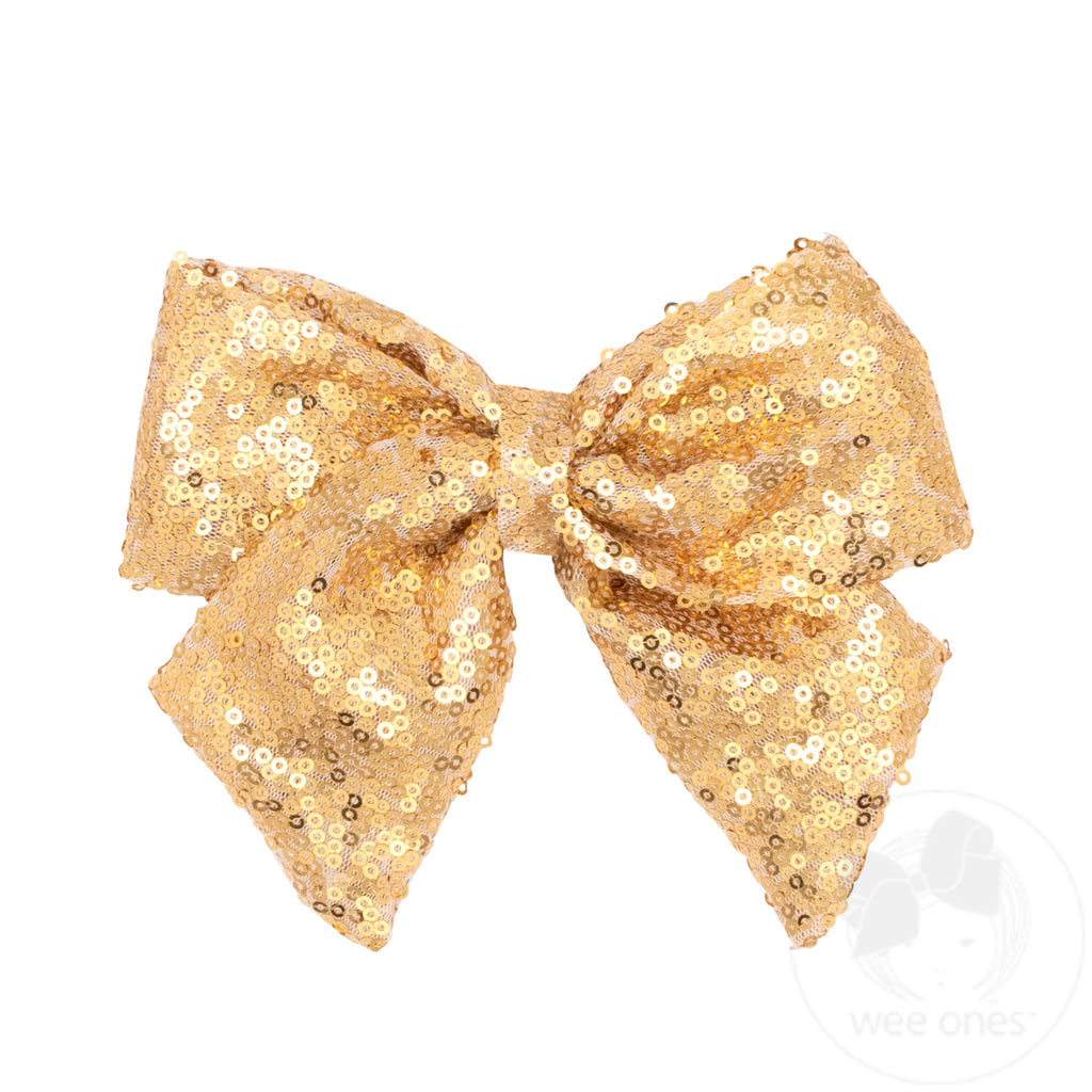 King Sequin Bowtie with Tails