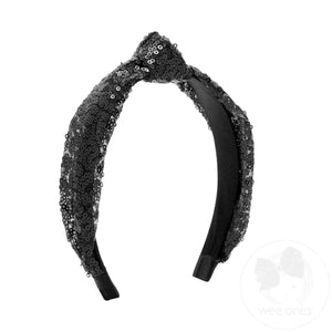 Sequin Knot Headband