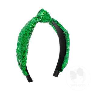 Sequin Knot Headband