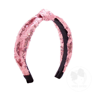 Sequin Knot Headband