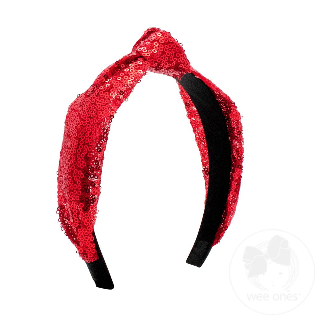Sequin Knot Headband
