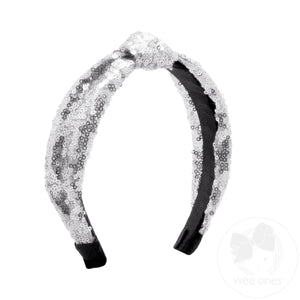 Sequin Knot Headband