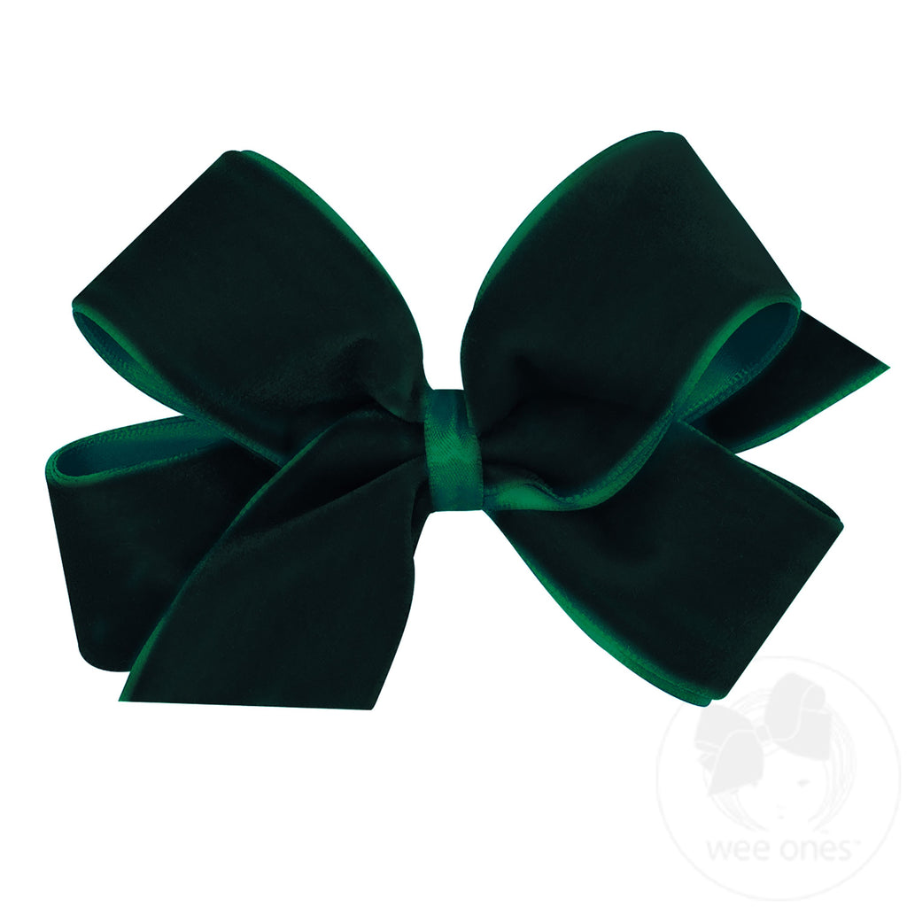 Medium Classic Velvet Bow