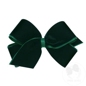 King Classic Velvet Bow