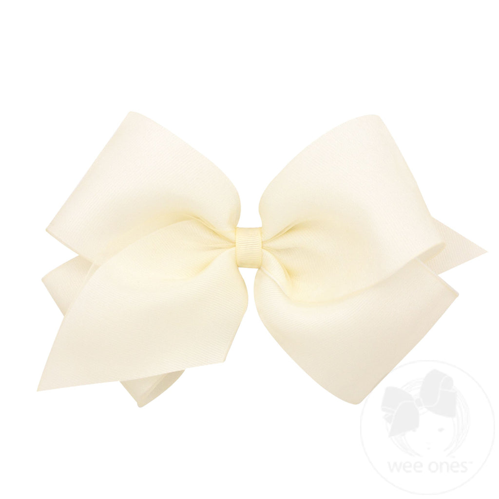 King Organza Overlay Bow