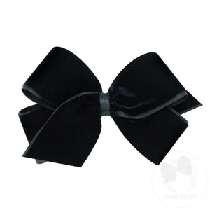 Small King Classic Velvet Bow