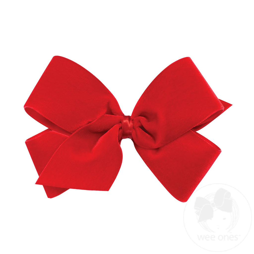 Small King Classic Velvet Bow