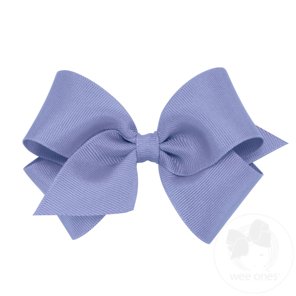 Small Classic Grosgrain Hair Bow (Plain Wrap)