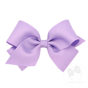 Small Classic Grosgrain Hair Bow (Plain Wrap)