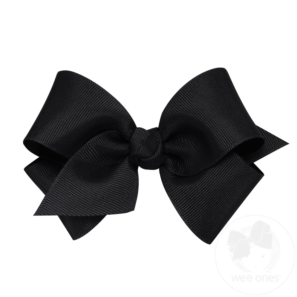 Small Classic Grosgrain Hair Bow (Knot Wrap)