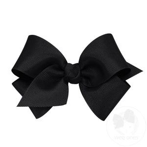 Small Classic Grosgrain Hair Bow (Knot Wrap)