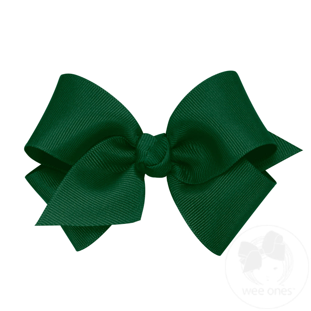 Small Classic Grosgrain Hair Bow (Knot Wrap)