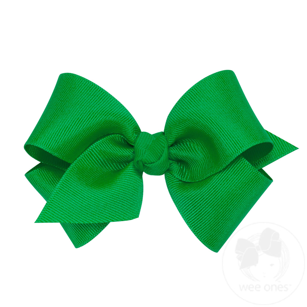 Small Classic Grosgrain Hair Bow (Knot Wrap)